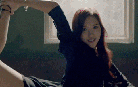Mina's Flexible Body On Music Videos GIF