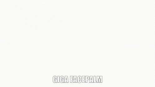 Minato Kageaki Giga Facepalm Meme GIF