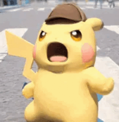 Mind Bending Surprised Pikachu Psychedelic GIF