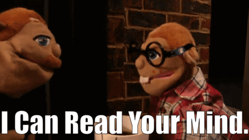 Mind Reader Brooklyn Guy Puppet GIF