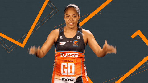 Mind Reader Playful Giant Netball GIF