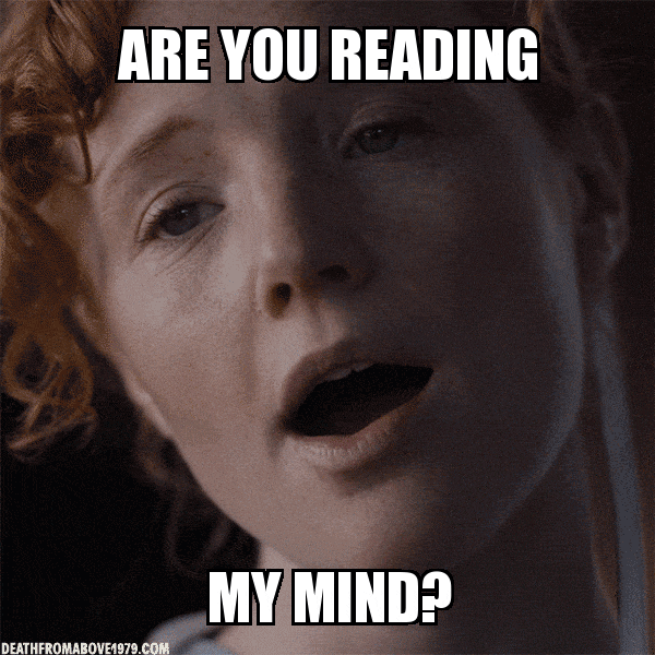 Mind Reader Singing Medieval Lady Meme GIF