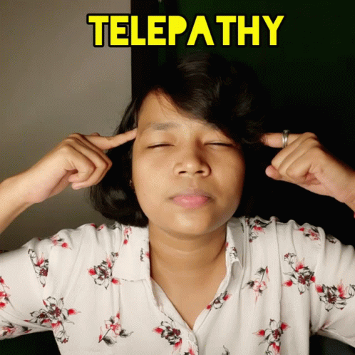 Mind Reader Telepathy Asian Lady GIF
