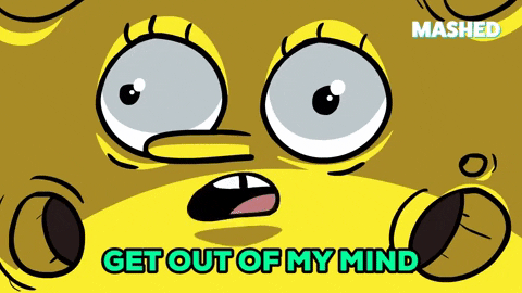 Mind Reader Trippy Spongebob GIF