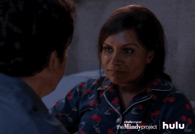 Mindy Kaling Soft Bitch Slap GIF