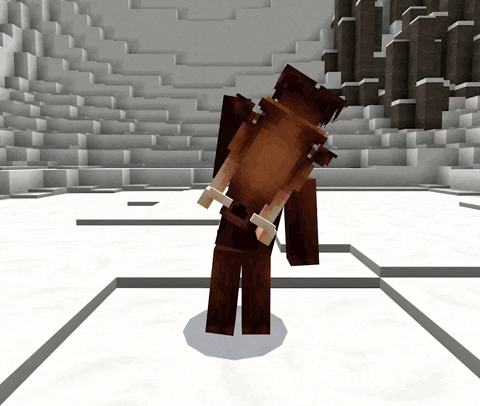 Minecraft Axolotl Ice Age GIF