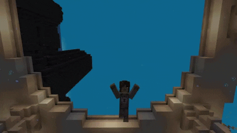 Minecraft Axolotl Kingdom GIF