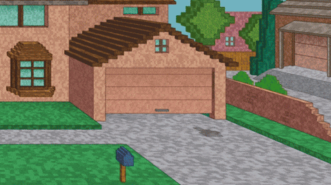 Minecraft Axolotl The Simpsons GIF