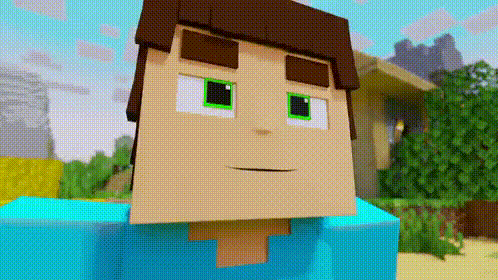 Minecraft Character Face Close Up