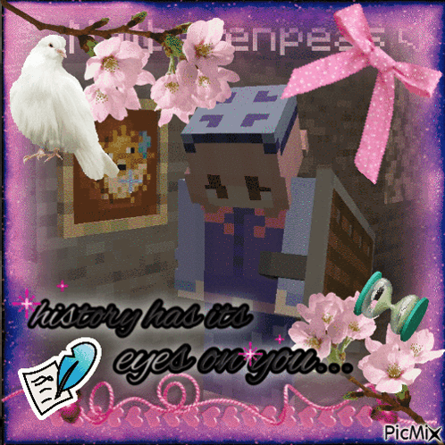 Minecraft Character History Has Its Eyes On You