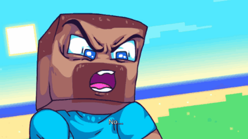 Minecraft Character No GIF
