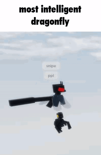 Minecraft Dragonflies Flying In Sky GIF