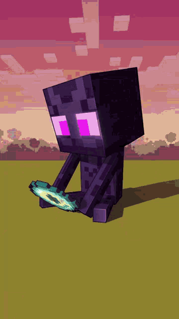Minecraft Enderman Gif GIF