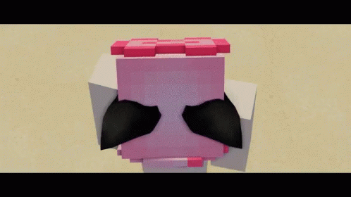Minecraft Fangirl Aphmau Flying Rocket GIF