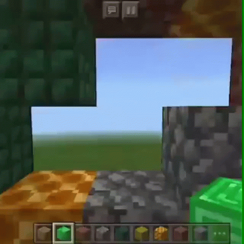 Minecraft Meme Building Block GIF