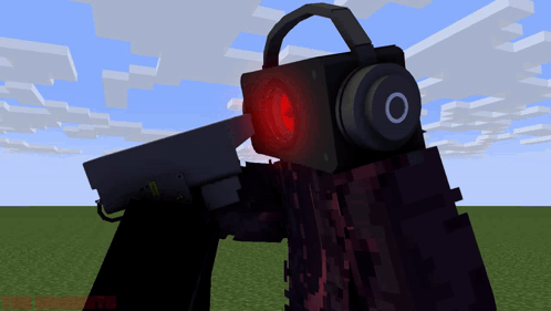 Minecraft Mood Speakerman GIF