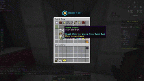 Minecraft Skeleton Item Shop Right Click
