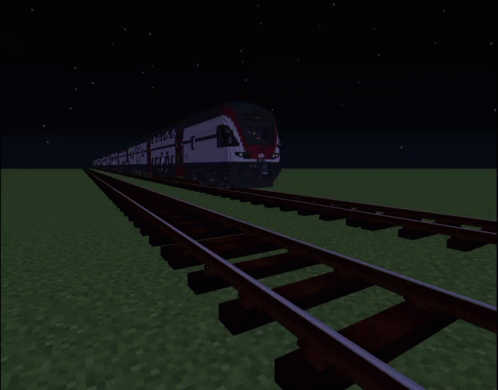 Minecraft Train With Canadian