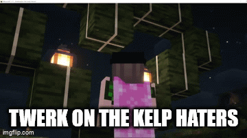 Minecraft Twerk On Kelp Haters GIF