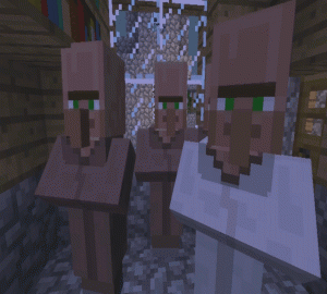 Minecraft Villager Dancing Roblox GIF