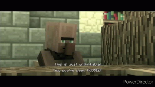 Minecraft Villager This Is Just Unthinkable GIF