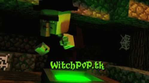 Minecraft Witch with witchpop.tk