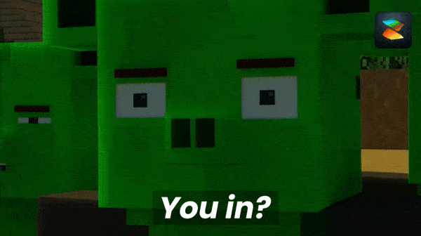 Minecraft You In GIF