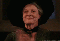 Minerva Mcgonagall Harry Potter Applauding GIF