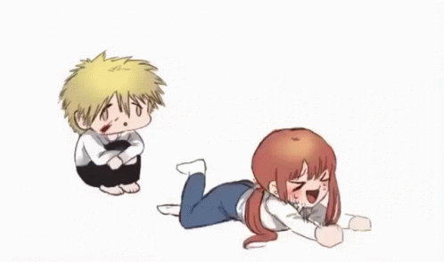 Mini Denji Makima Anime GIF