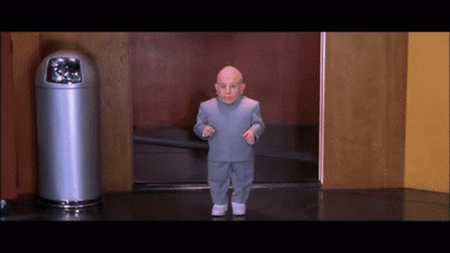 Mini Me And Dr Evil GIF