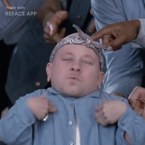 Mini Me Face Swap GIF