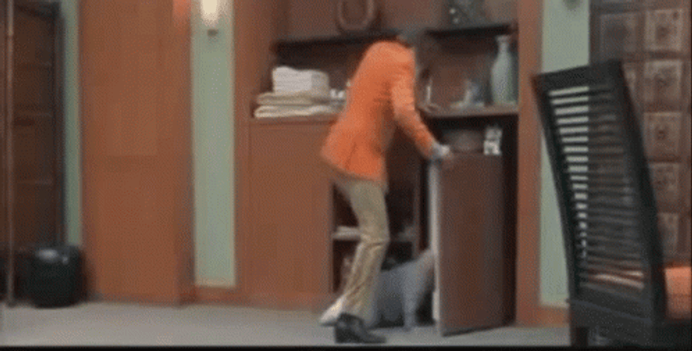 Mini Me Kicking Austin Powers GIF
