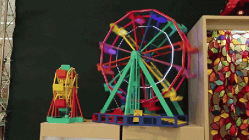 Mini Plastic Theme Park GIF