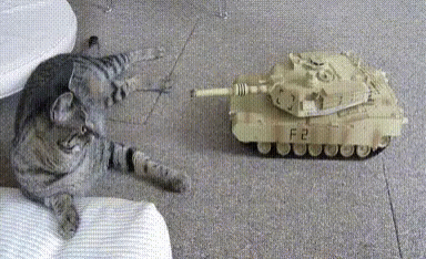 Mini Toy Tank GIF