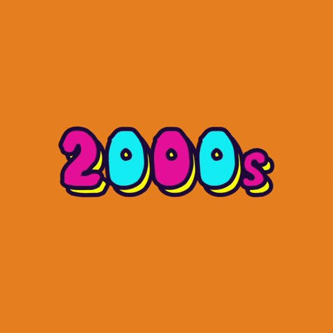 Minimalist Y2k Colorful 2000 GIF