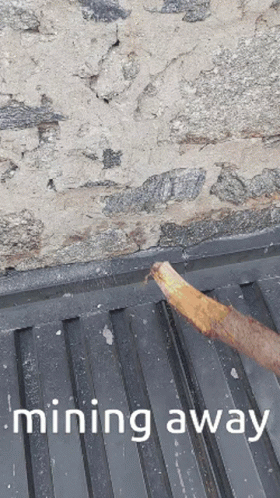 Mining Away The Dirt GIF