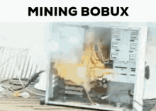 Mining For Robux GIF