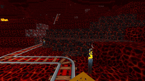 Mining In A Game GIF