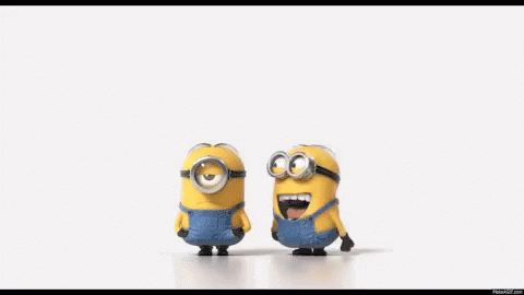 Minion Bully His Friend GIF