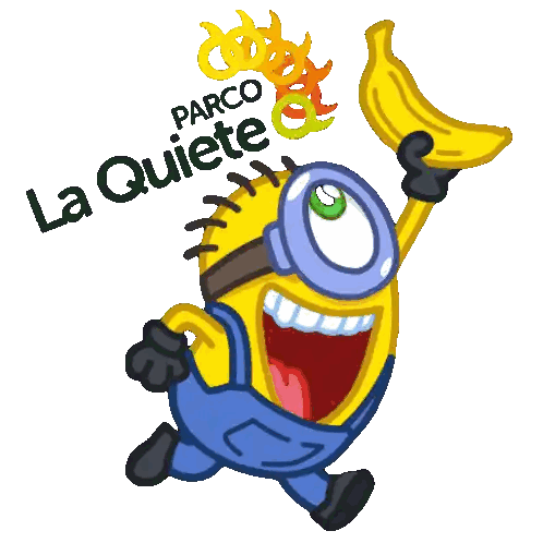 Minion Holding Banana Parco La Quiete