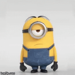 Minion Saying Yippie GIF