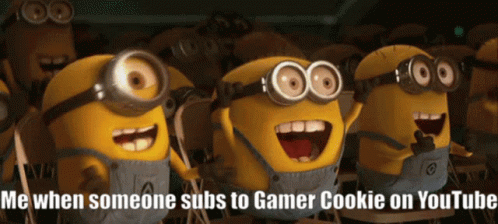 Minions Classroom Me When Someone Subs To Gamer Cookie On Youtube GIF