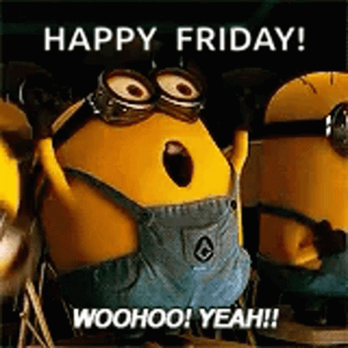 Minions in Goggles and Overalls Mouths Open