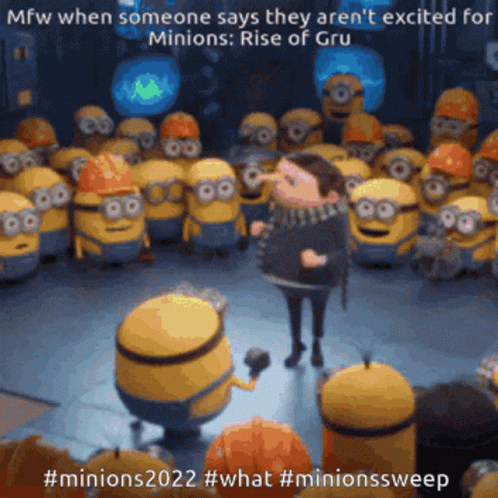 Minions MFW When Someone Says GIF