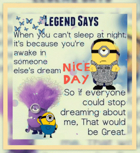 Minions Poster With Legend Says