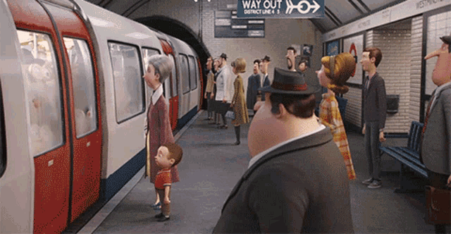 Minions Riding Train GIF