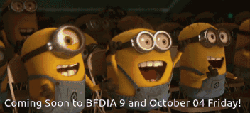 Minions Smiling Coming Soon To Bfdia 9 And October 4 Friday GIF