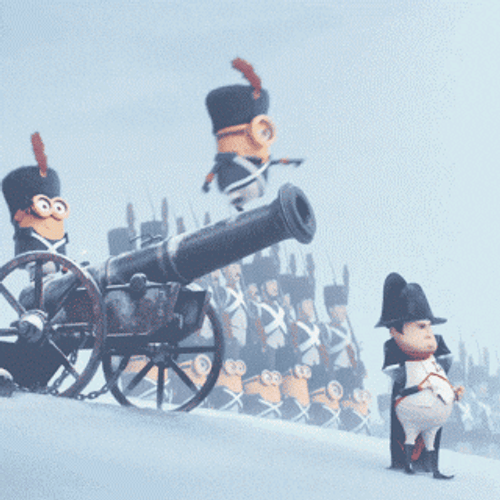 Minions Soldiers Shoot Failed GIF