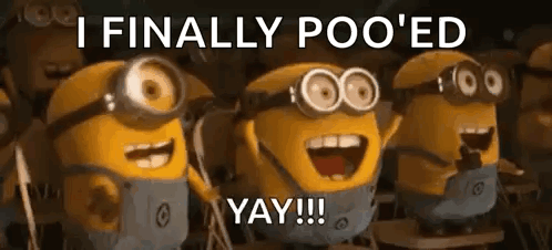 Minions Standing With Open Mouths
