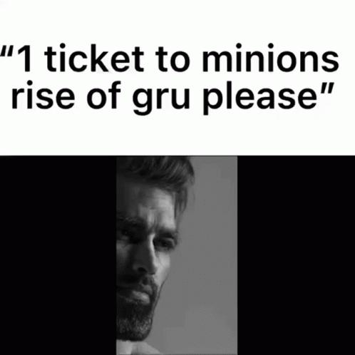 Minions: The Rise Of Gru Gigachad Meme GIF